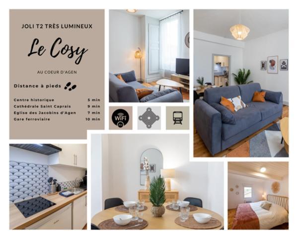 Le Cosy Magnifique T2 Neuf Centre Ville Gare 800 M Agen Esterno foto
